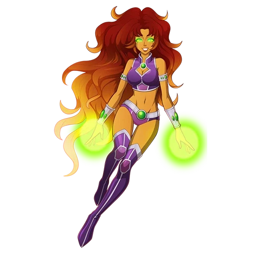 starfar, starfire, star faire ds, starfire titan, justice league star faire