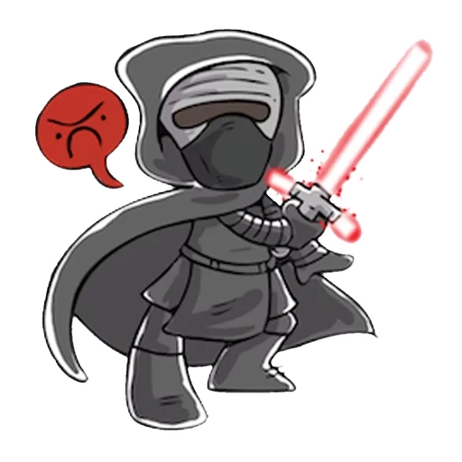 kelo ren, star wars, kylo wren das vader, chibi star wars kello, kairo star wars muster