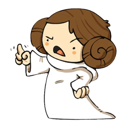 tf2 chibi, star wars, leia ogana, star wars