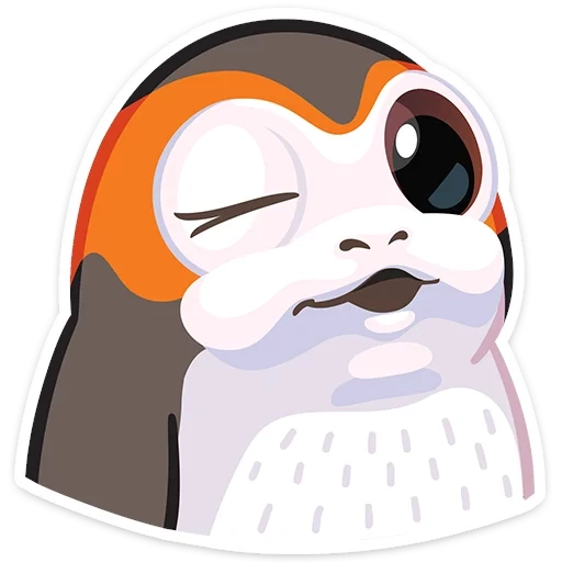 porg, porgy, imessage, porgie star wars