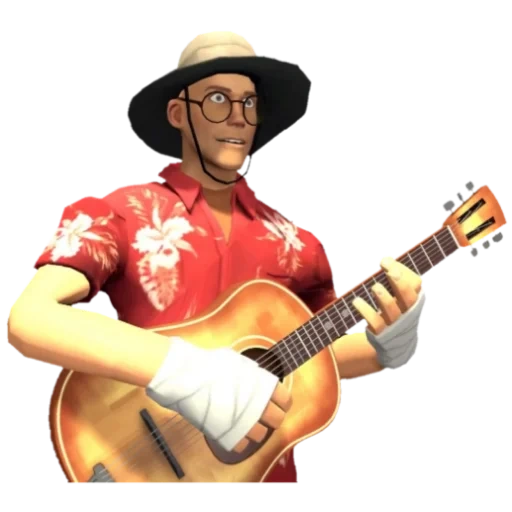 le persone, uomini, mariachi, chitarra spagnola, team fortress 2 ingegnere