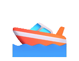 bateau, yacht emoji, clipart, bateau à emoji, icône de mer de nasme