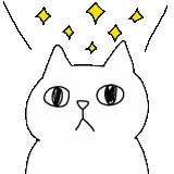 gato, cat, gato, perfil de gato meng, imagen de sello elegante