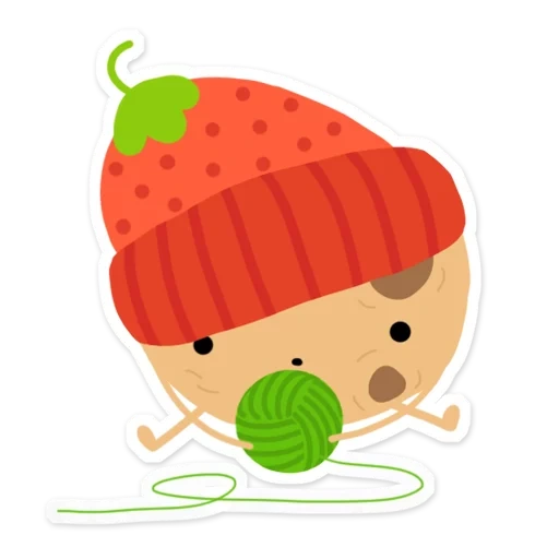 cartoon del cibo, cappelli per bambini, carini modelli di cibo, cappello alla fragola