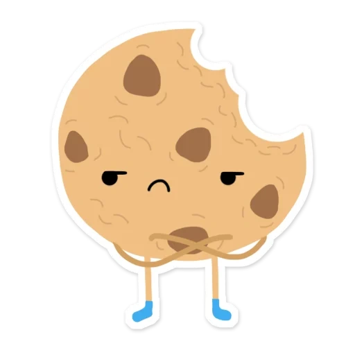 kukis, bolacha, cookie fofo, um biscoito sem fundo