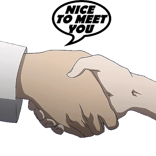 hand, anime, anime's hand, handshake, at the fingertips of anime