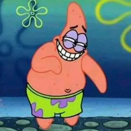 patrick, patrick esponja bebé, esponja bebé patrick, patrick bob esponja, pantalones cuadrados de esponja bebé