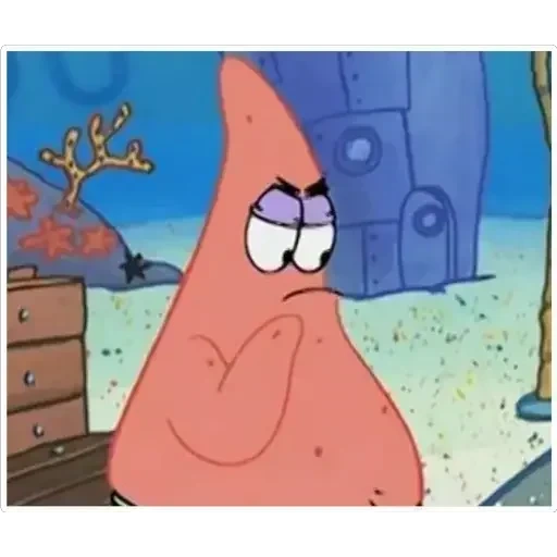 patrick, orang, patrick starr, patrick 1999, meme spongebob
