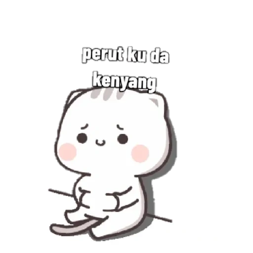 kucing lucu, gambar lucu, kucing chibi kawai, pelukan kawaii, kucing kawaii menangis