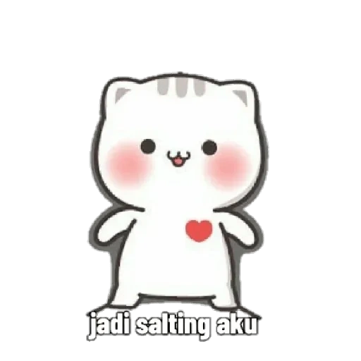 manis, kucing kawai, kucing kawaii, kucing chibi kawai, kucing kawaii suka yang baru