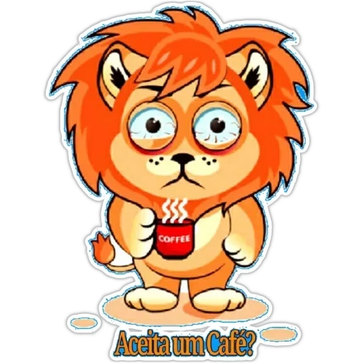 lion, lion lion cub, cartoon lion cub, lion cub illustration