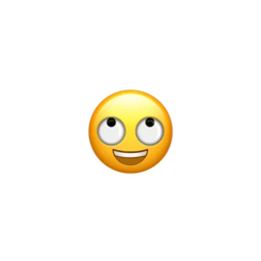 símbolo de expressão, sorriso único, símbolo de expressão, fundo branco de expressão, o emoticons virou os olhos