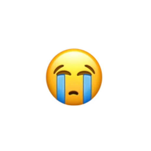 text, emoji is crying, smiley is crying, crying emoticon iphone, surprised smiley iphone
