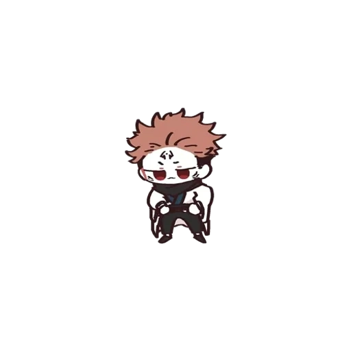 anime, anime lucu, karakter anime, karakter komik, bakugo kirishima chibiki