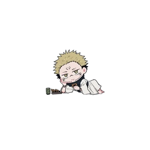 criatividade de animação, animação é fofa, jujutsu kaisen, personagem de anime, padrão bonito anime