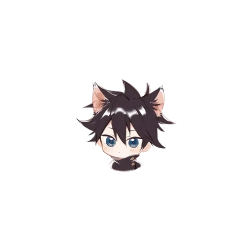 gato, chibi algunos, anime algunos, anime nyashny, personajes de anime