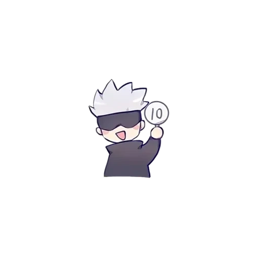 naruto, jujutsu kaisen, i personaggi degli anime, personaggio anime di chibi