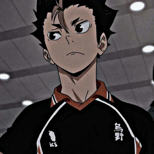 haikyuu икона, аниме волейбол, haikyuu нишиноя, карасуно нишиноя, волейбол haikyuu