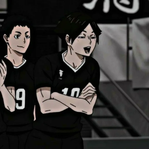 аниме волейбол, haikyuu инаризаки, аниме волейбол суна, аниме волейбол дайчи, аниме волейбол суна ринтаро