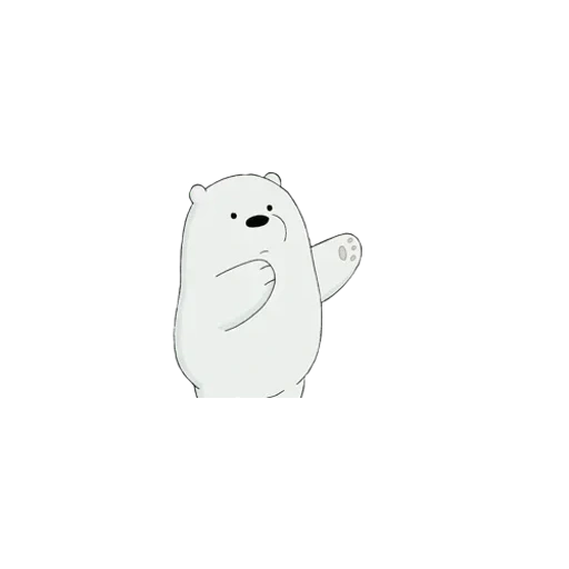 bear, polar bear, the bear is cute, we bare bears white, white all the truth about bears