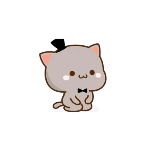 gatto, gatto, gatti chibi, peach goma cat, gatti kawaii