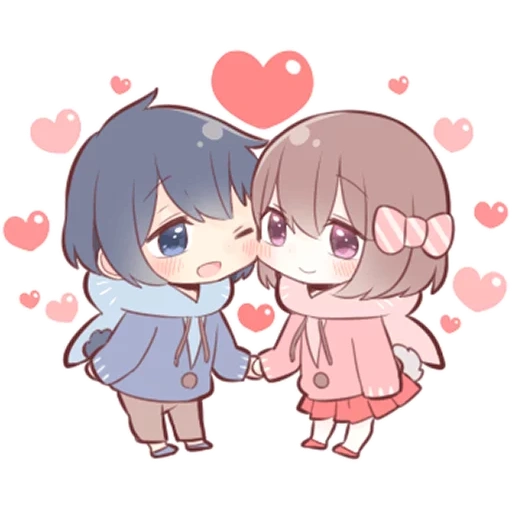 paired, picture, paired chan, chibi cute