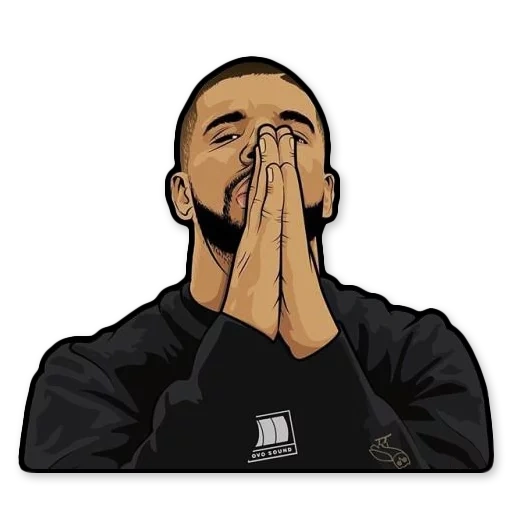 drake, drake art, tipo battito, tipo trap teat, drake rapper art