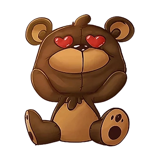 teddy, mishki, teddy bear, hug brown and white with bears