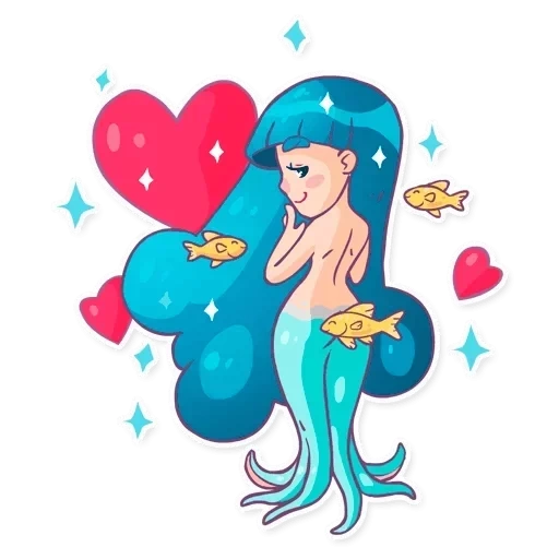 mermaid, the little mermaid, beautiful mermaid, mermaid cartoon