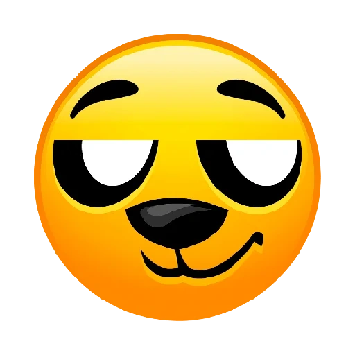 emoji, emoji sourit, souris souris, émoticônes des emoji, sourire avec des yeux abaissés