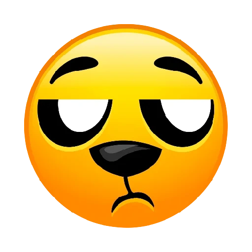 emoji, souriant, emoji mignon, émotions souriantes, iphone souriant triste