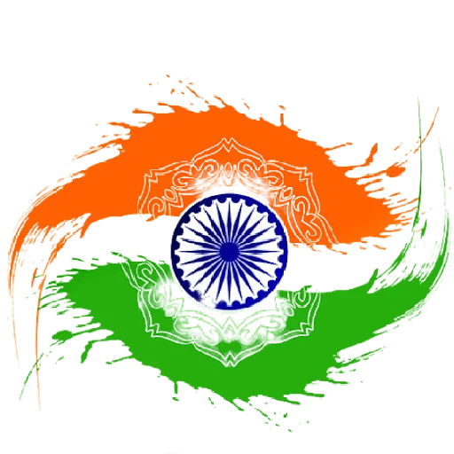 la bandiera dell'india, giorno dell'indipendenza, vettore di bandiera indiana, giorno della repubblica dell'india, happy indian independence day 2020