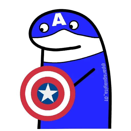 капитан, супергерой, капитан америка, супергерой капитан америка, американский мультяшный супергерой