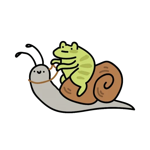 escargots, vitesse d'escargot, escargot rapide, escargot de dessin animé, illustration d'escargots