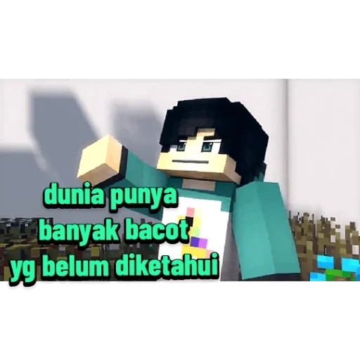 minecraft, max milaku, kartun minecraft, animasi minecraft, versi baru dari minecraft