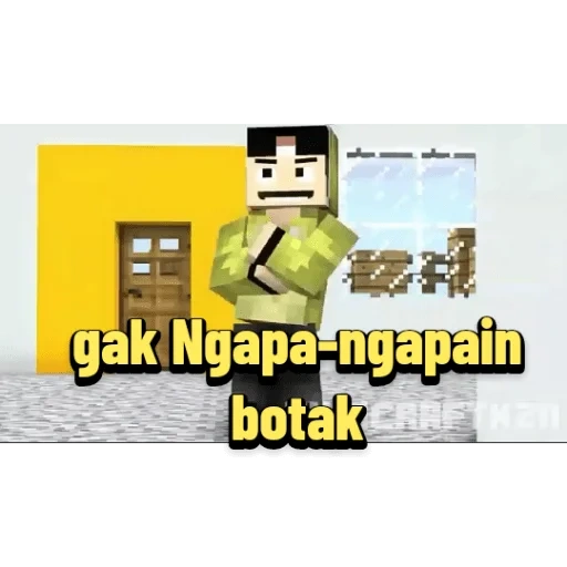 wanita muda, minecraft, schrek hide, animasi minecraft, geng keren minecraft