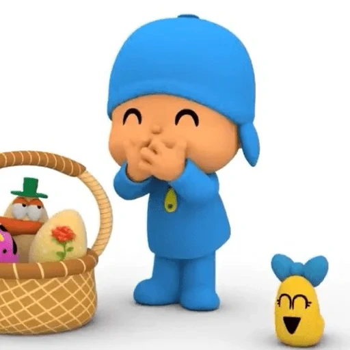 poleso russo, cartoon poleso, vamos pocoyo, falando pocoyo 2, caracteres poleso