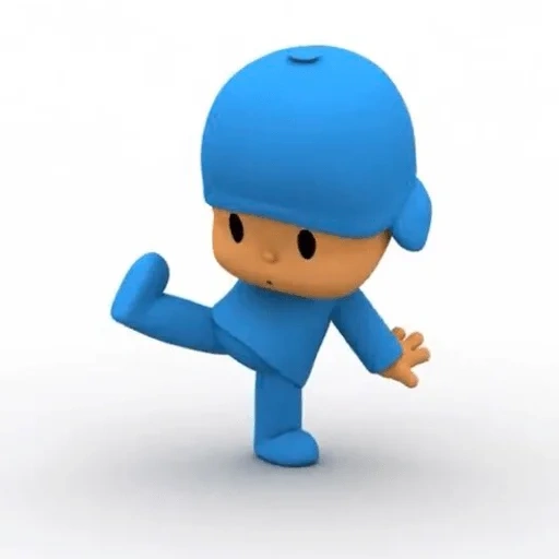 poleso, un giocattolo, pato, cartoon poleso, andiamo pocoyo