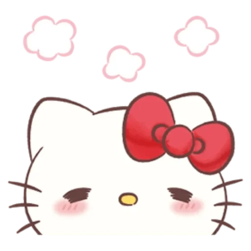 kucing, wajah kucing, hello kitty srisovka, hallow kitty hello kitty, gambar hallow kitty mudah