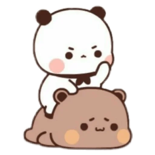 kawaii, clipart, kawaii panda, panda é um desenho doce