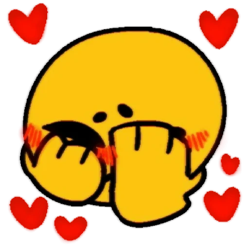 anime, emoticon di emoticon, emoticon carino, bella faccina sorridente, emoticon-emoticon