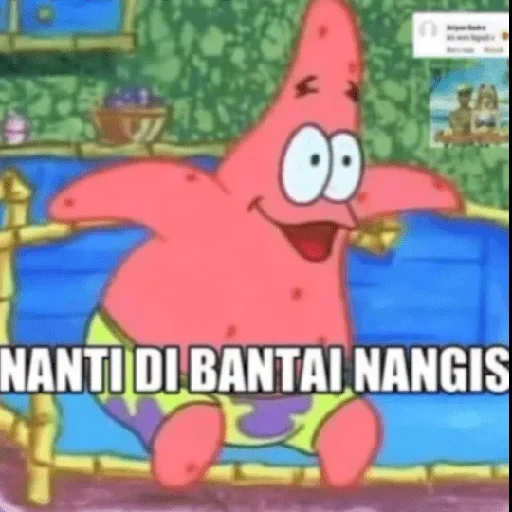 patrick, patrick stahl, patrick dorme, patrick spugna, pantaloni spongebob square