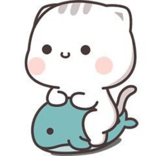 kawaii, the drawings are cute, kitty chibi kawaii, dear drawings are cute, drawings of cute cats