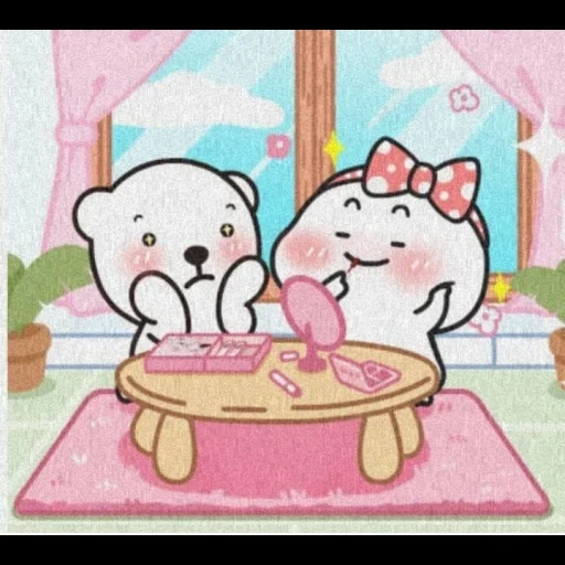 attelle, les animaux sont mignons, bonjour kitty et amis, hello kitty and friends supercute, hello kitty friends super adorable adventure