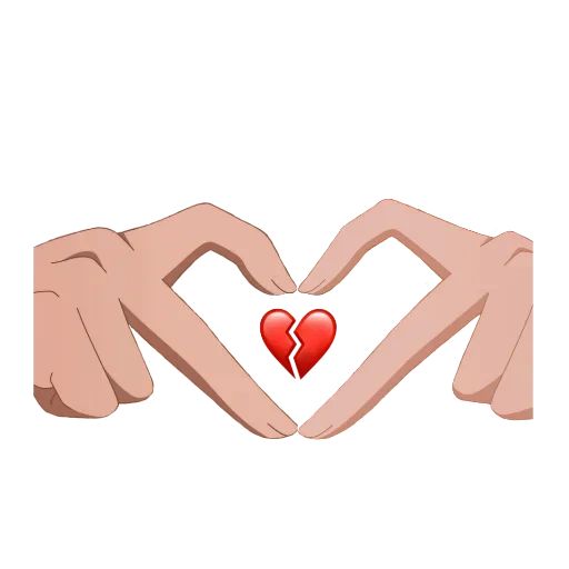 hearts, red heart, the heart is vector, heart illustration, hands gachi heart