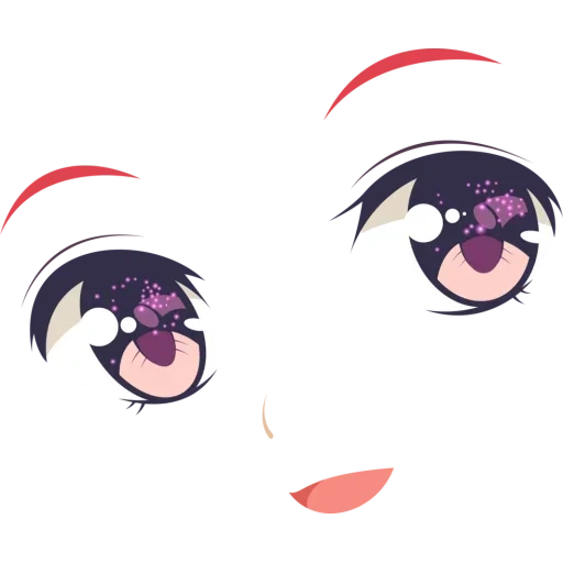 picture, anime face, anime's eyes, drawing the eyes of anime, pixel anime eyes