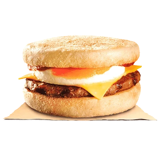 burger keju king, mcmuffin mcdonald's