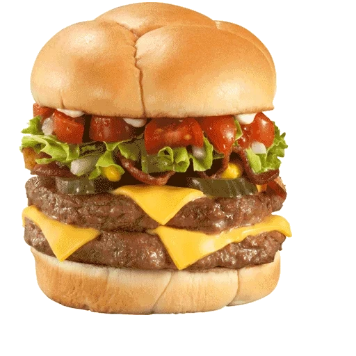 king's hamburger, doppio hamburger, doppio hamburger di manzo, hamburger americano