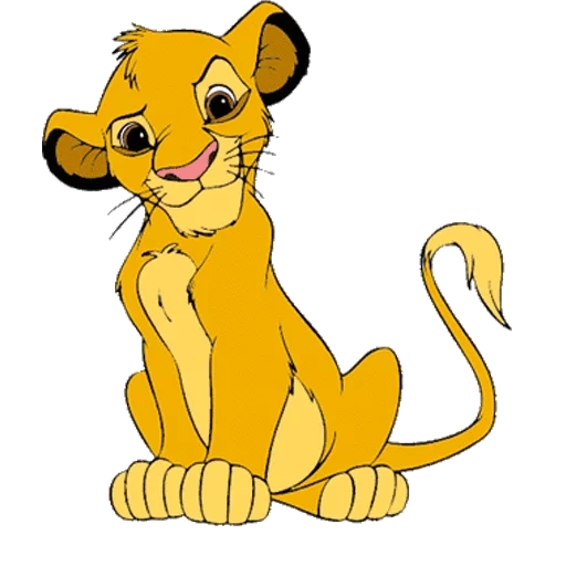 lev simba, könig der löwen, simbaklipat, könig der löwen von simba, könig der löwen simba junglöwen