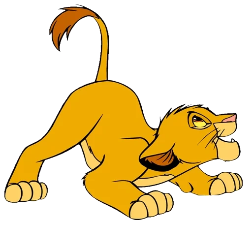 simba, lev simba, rey nara león, vector de lev simba, rey simba león